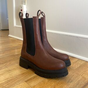 L’Intervalle Ollan boots cognac sz 39